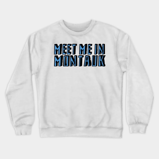 Montauk Crewneck Sweatshirt by InsomniackDesigns